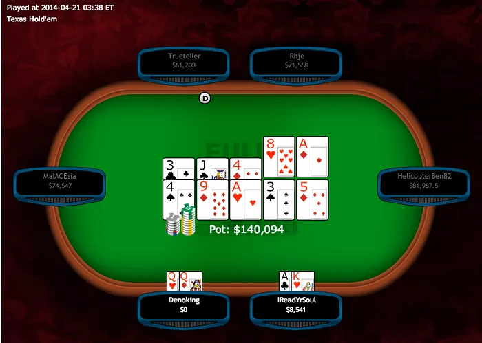 Alex “IReadYrSoul” Millar Ganhou US2,700 nas Mesas de No Limit Hold'em 101