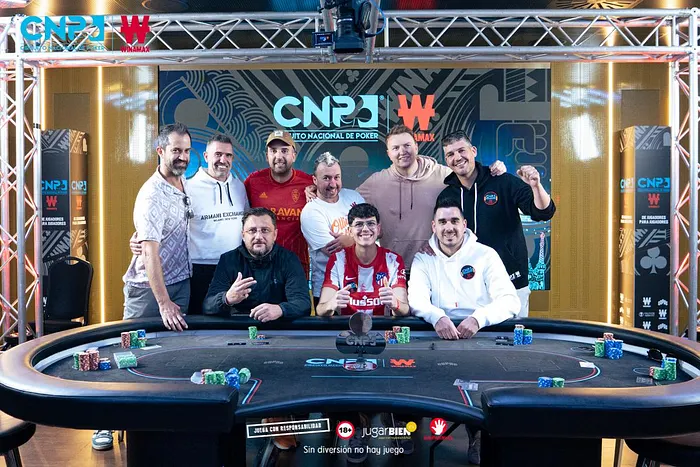 Mesa Final do CNPW Main Event Barcelona