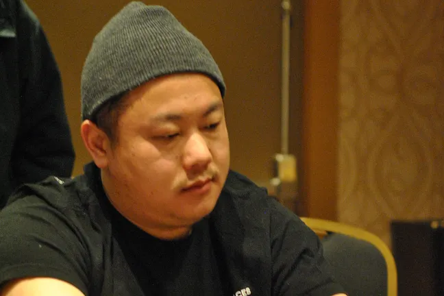 Kou Vang has by far the most chips.