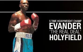 Mercato Poker : Evander Holyfield 