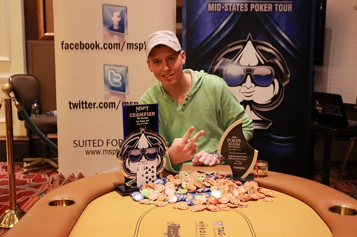 Drake Bronk Wins Mid-States Poker Tour Mid-Season Championship in Las Vegas 0001