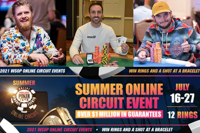 WSOP.com Summer Online Circuit Winners