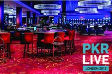 PKR Live 2013 :  Packages 750€ pour l'Aspers Casino (Londres)