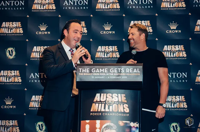 Shane Warne Shuffle Up and Deal