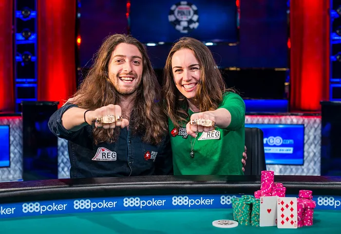 Liv Boeree and Igor Kurganov wsop