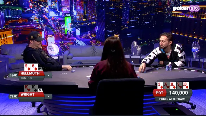 Phil Hellmuth vs. Nick Wright