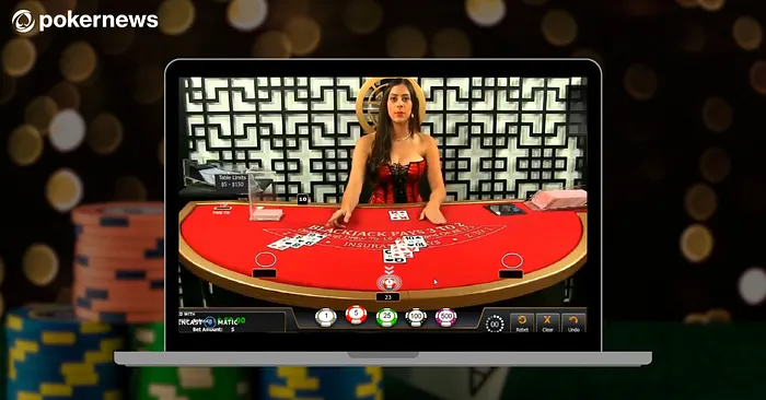 Blackjack con crupier en vivo