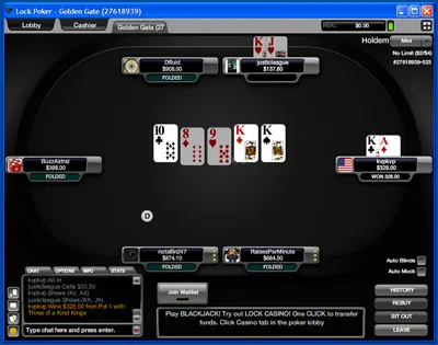 A Lock Poker Já Está no SharkScope 101