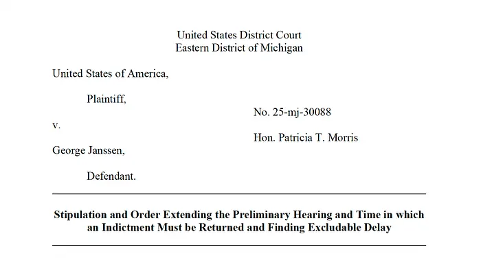 George Janssen Court Documents