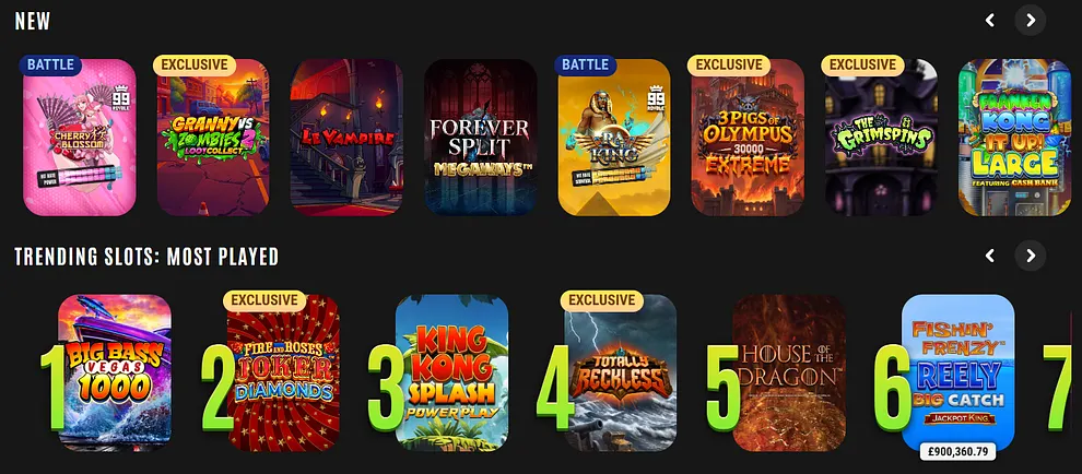 Online slot games to play on 888casino