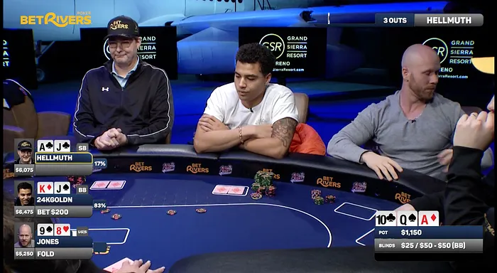 Dan "Jungleman" Cates Goes On Hellmuth's Home Game Rampage 104