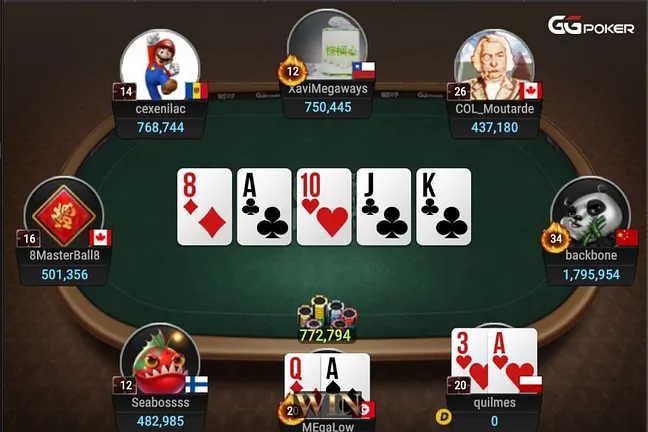 Chip Leader Busts Another One