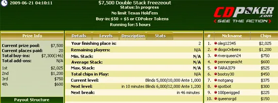 5 Minutos de Fama - Poker Tuga 120