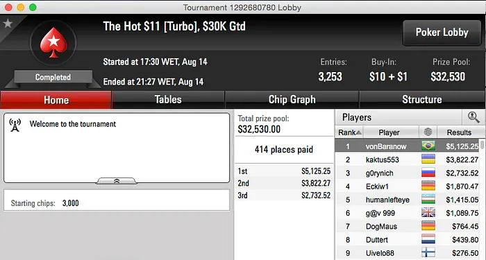 firas71 Crava Friday 8-Game do PokerStars & Mais 104