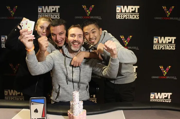 WPT DeepStacks Brussels : Laurent Polito Puissance 5 0001