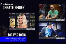 PokerNews Debate Series Phil Hellmuth