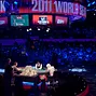 The WSOP Main Event Final Table in the Penn and Teller theater