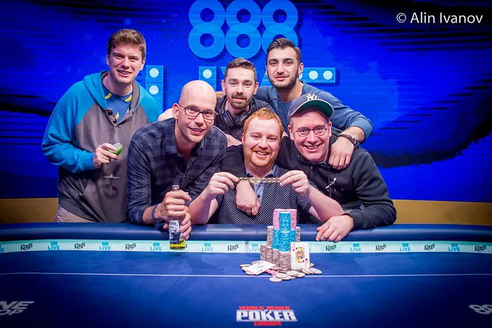 Niall Farrell, WSOPE Event #9 Winner