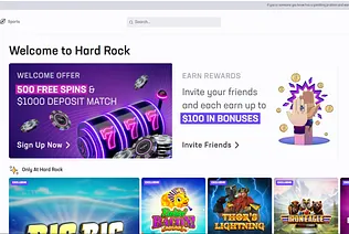 hard rock screenshot