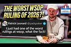 Is This the Worst Ruling in WSOP History | PokerNews Podcast #980