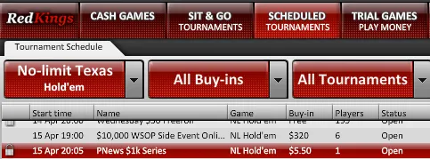 PokerNews k Added Series na RedKings Poker 101
