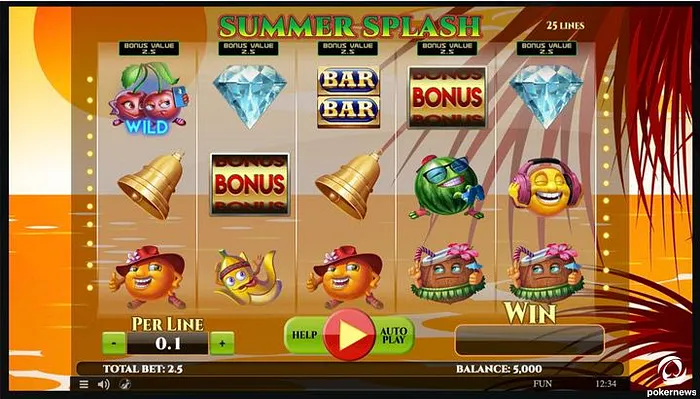 Summer Splash Slot Machine