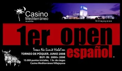 Presentada la estructura del Open Español de Poker 0001