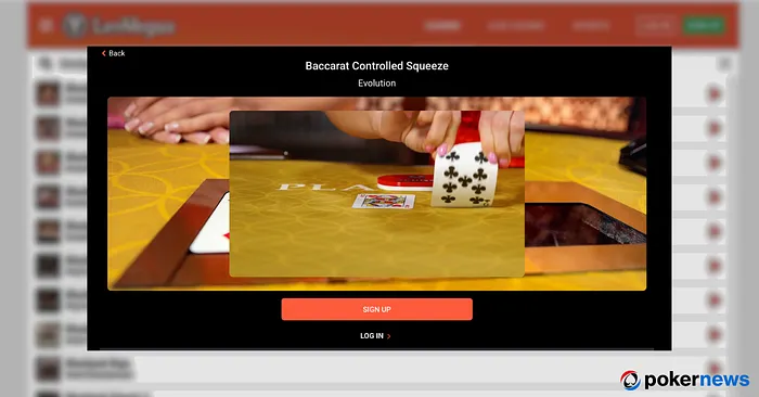 LeoVegas Casino ON Baccarat