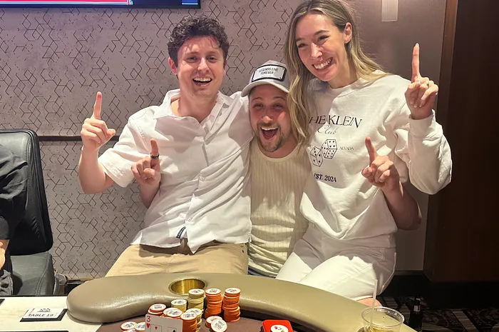 Jon Pardy with Adam & Kailey Klein