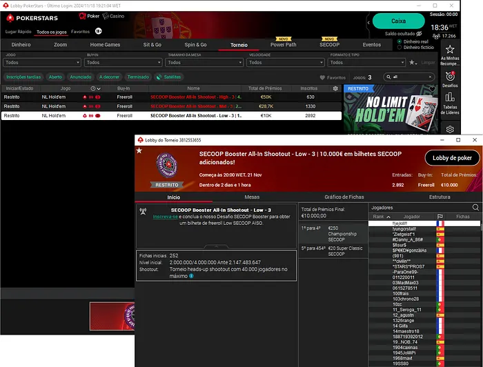 Freeroll PokerStars.pt