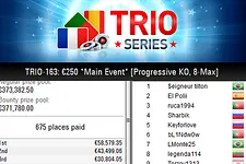 Mais de €52.000 & Bronze para Portugal na FT do Main Event TRIO Series