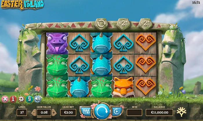 easter island slot game
