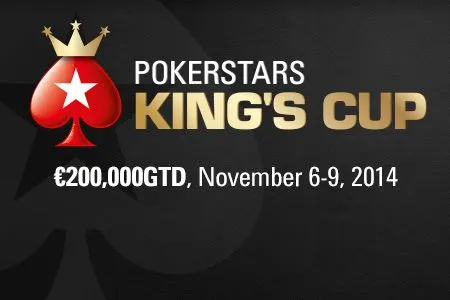The €200,000 GTD PokerStars King's Cup Kicks Off on November 6