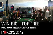 PokerNews-Exclusive $2,500 Freeroll at PokerStars