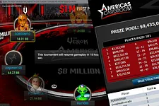 Mesa final The Venon do Americas Cardroom