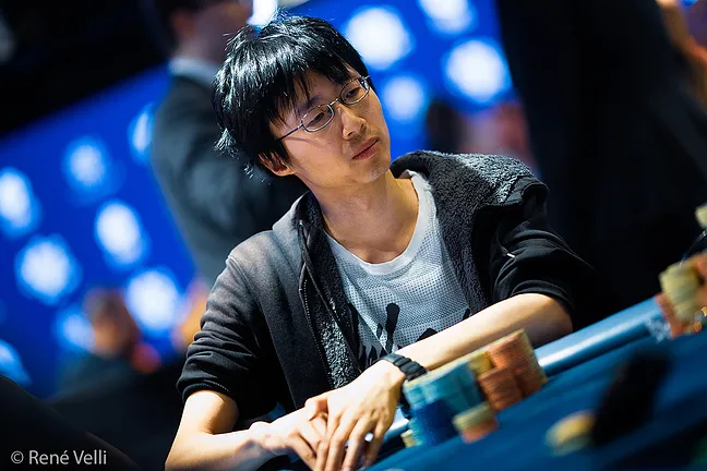 Edwin Chiu starts Day 3 as the chip leader