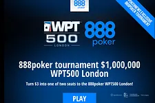 Ganhe um bilhete para o WPT500 Londres
