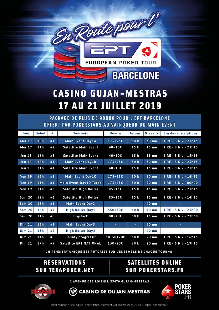 Le programme de la semaine