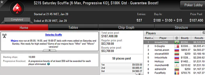 lima442200 Crava 5 Saturday Scuffle (US.953) & Mais 101