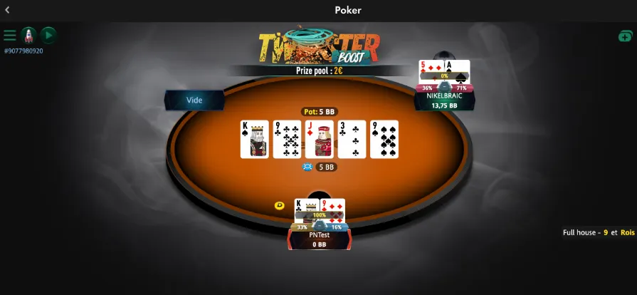 Twister sur Bet365