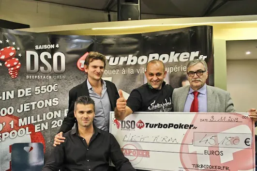 Victoire de Mecit Turan sur le DSO Gruissan en 2013