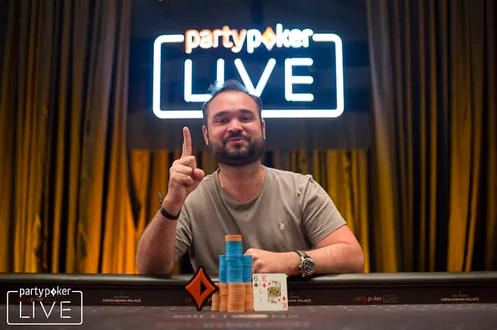 Ariel Bahia Crava Evento 8-Max do partypoker MILLIONS South America