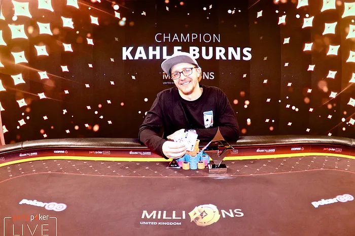 Kahle Burns vence Super High Roller do partypoker MILLIONS UK ($350.000)