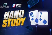 Três apostas e o segundo par em pote gigante: você pagaria no WPT Global?