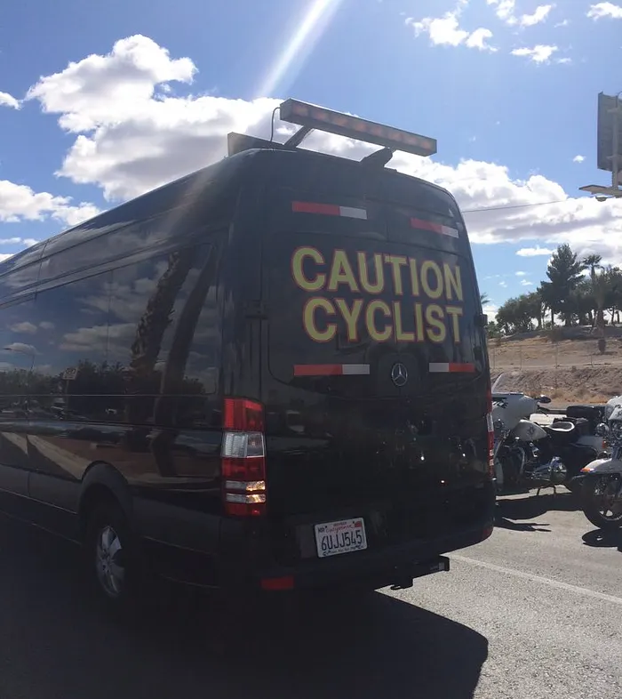 Dan Bilzerian and Samantha Abernathy Complete Vegas-To-L.A. Bike Rides 103