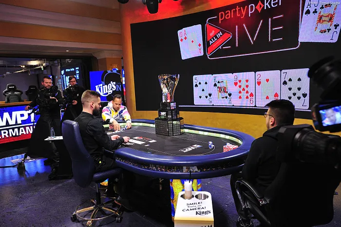 Christopher Puetz vs Laszlo Papai heads-up WPT Germany Main Event at King's Resort