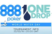 888poker & One Drop Partner to Offer World Water Day Online Tournament