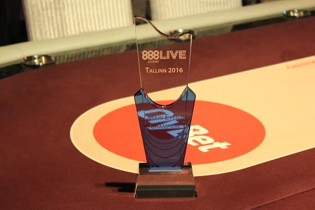 888Live Tallinn Winner's Trophy