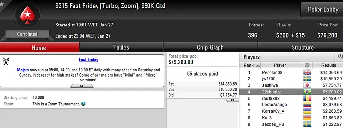 João Simão Vence TCOOP #51 (US,381) & Mais 103