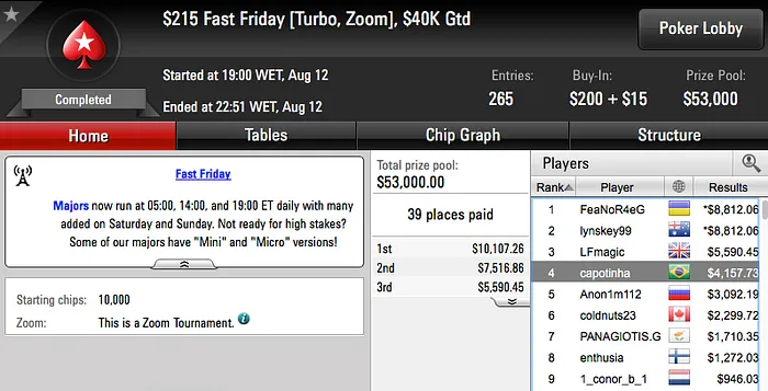 Nathaniel Falber Cravou o Big 9 & Mais 107